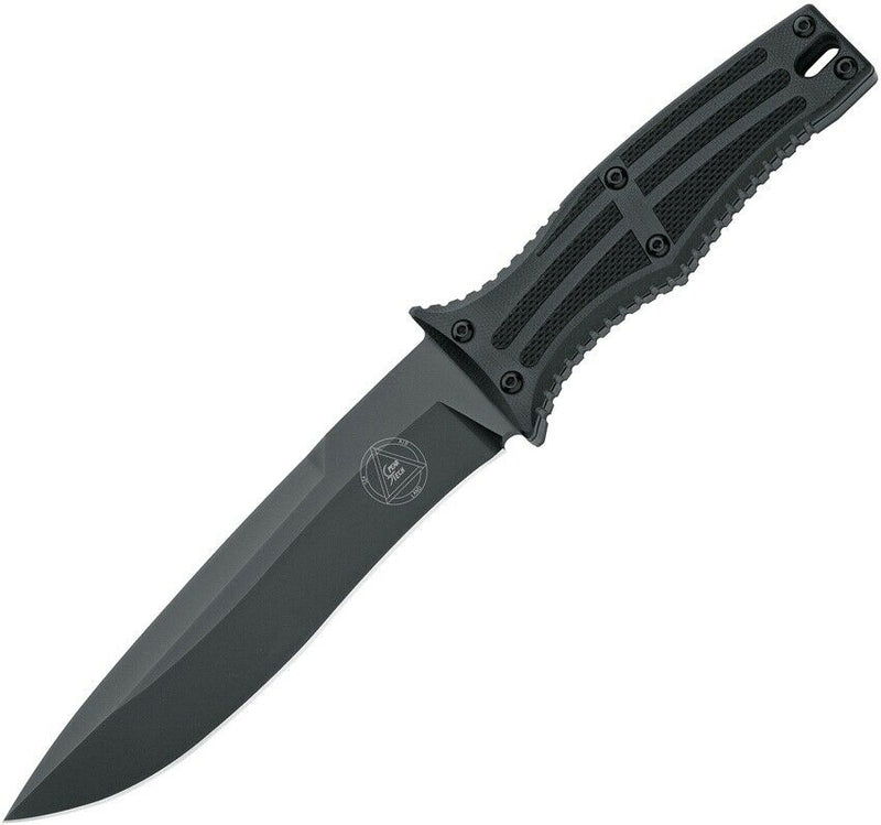 Fox Spear Tech Fixed Knife 6.25" N690 Steel Full Tang Blade Black G10 Handle 0171112 -Fox - Survivor Hand Precision Knives & Outdoor Gear Store