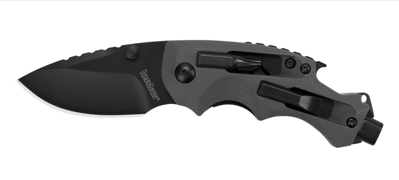 Kershaw Shuffle DIY Folding Knife 2.25" 8Cr13MoV Steel Blade Gray GRN Handle 8720X -Kershaw - Survivor Hand Precision Knives & Outdoor Gear Store