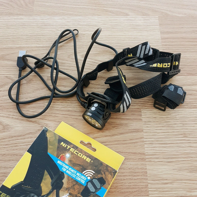 Nitecore Headlamp Rechargeable Water And Impact Resistant With Flexible Headband HU60 -Nitecore - Survivor Hand Precision Knives & Outdoor Gear Store