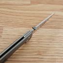 Real Steel Luna Boost Folding Knife 2.75" Bohler N690 Steel Blade Gray Titanium Handle 7071 -Real Steel - Survivor Hand Precision Knives & Outdoor Gear Store