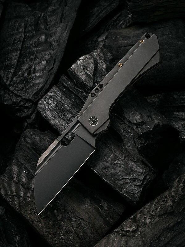 We Knife Roxi Frame Folding Knife 3.13" CPM S35VN Steel Blade Black Titanium Handle 190722 -We Knife Co - Survivor Hand Precision Knives & Outdoor Gear Store