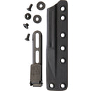 Bastinelli Creations Picoeur Fixed Knife 1.63" Black PDV Coated Bohler N690 Steel One Piece Construction Blade S14 -Bastinelli Creations - Survivor Hand Precision Knives & Outdoor Gear Store