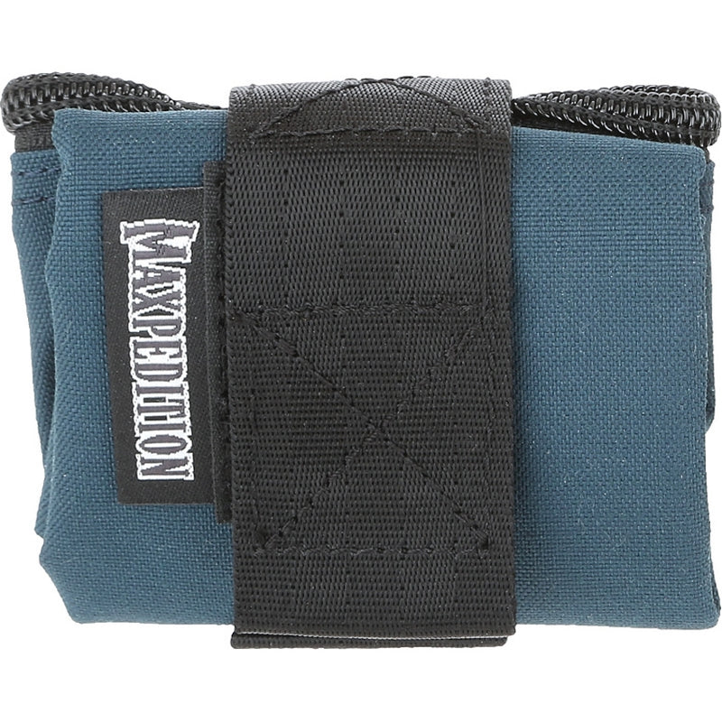 Maxpedition Rollypolly Folding Belt Pouch 500-D Dark Blue Nylon Construction ZFBLTPDB -Maxpedition - Survivor Hand Precision Knives & Outdoor Gear Store