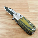 Rough Ryder Baby Bee Folding Knife 1.5" Stainless Steel Blade Black/Yellow G-10 Handle 2508 -Rough Ryder - Survivor Hand Precision Knives & Outdoor Gear Store
