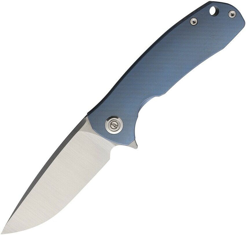 Maxace Balance Folding Knife 3.75" Bohler M390 Steel Blade Blue Titanium Handle XMBL102 -Maxace - Survivor Hand Precision Knives & Outdoor Gear Store