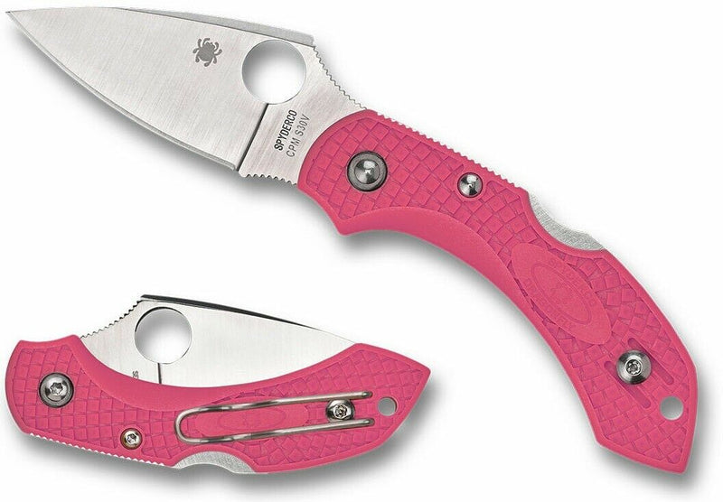 Spyderco Dragonfly 2 Lockback Folding Knife 2.25" CPM S30V Steel Blade FRN Handle 28FPPNS30V2 -Spyderco - Survivor Hand Precision Knives & Outdoor Gear Store