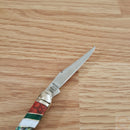 Rough Ryder Toothpick Folding Knife 440B Steel Blade Stone/Abalone/MOP/Malachite 2417 -Rough Ryder - Survivor Hand Precision Knives & Outdoor Gear Store