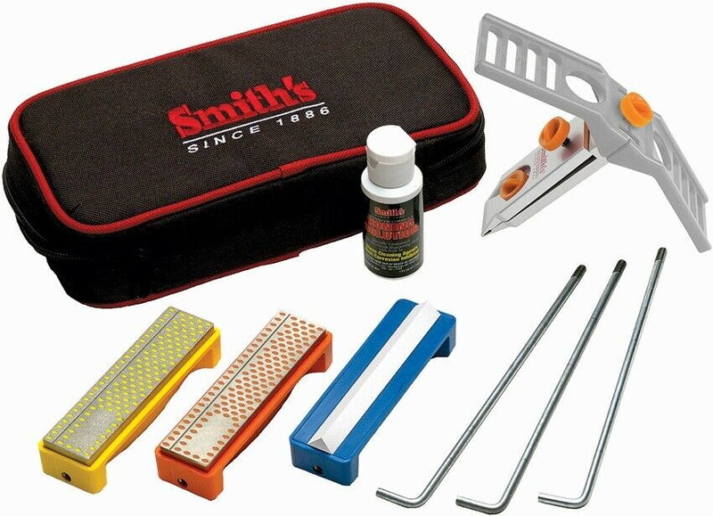 Smith's Sharpeners Diamond Sharpening System Coarse Fine Medium Grits Honing Oil 50593 -Smith´s Sharpeners - Survivor Hand Precision Knives & Outdoor Gear Store