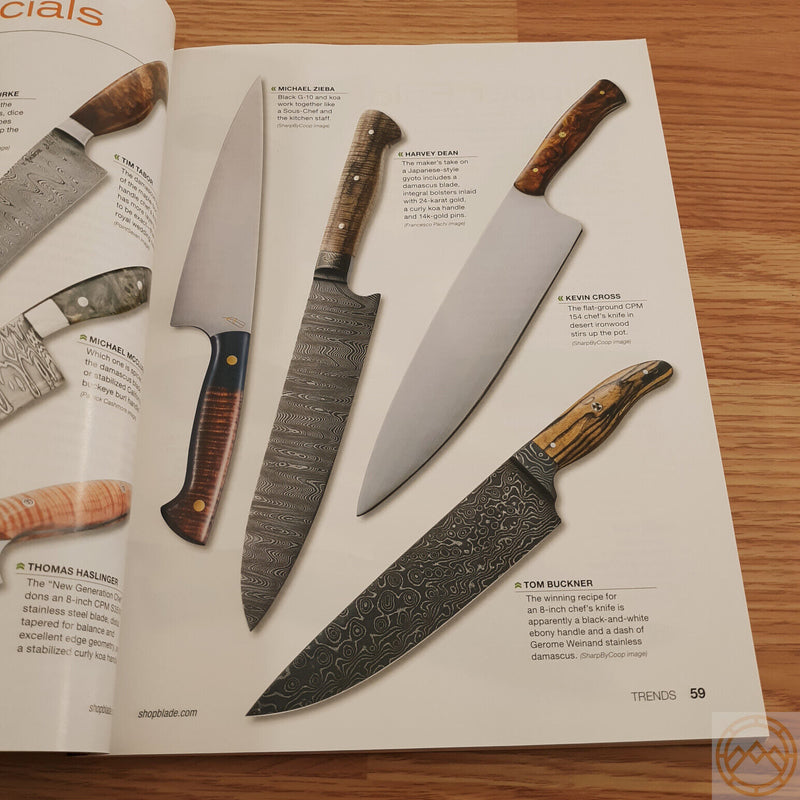 Knives 37th Edition 2017 Book State-Of-Art Embellishments Trends Colorful Images 360 -Books - Survivor Hand Precision Knives & Outdoor Gear Store