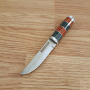 Rough Ryder Fixed Knife 3.25" Stainless Steel Blade Black And Brown Pakkawood/Aluminum Handle 2457 -Rough Ryder - Survivor Hand Precision Knives & Outdoor Gear Store