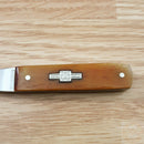 Rough Ryder Knife Opener Stainless Steel Full Blade Amber Smooth Bone Handle 1092 -Rough Ryder - Survivor Hand Precision Knives & Outdoor Gear Store