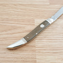 Rough Ryder Large Toothpick Folding Knife 440 Steel Blade Brown Burlap Micarta Handle 2328 -Rough Ryder - Survivor Hand Precision Knives & Outdoor Gear Store