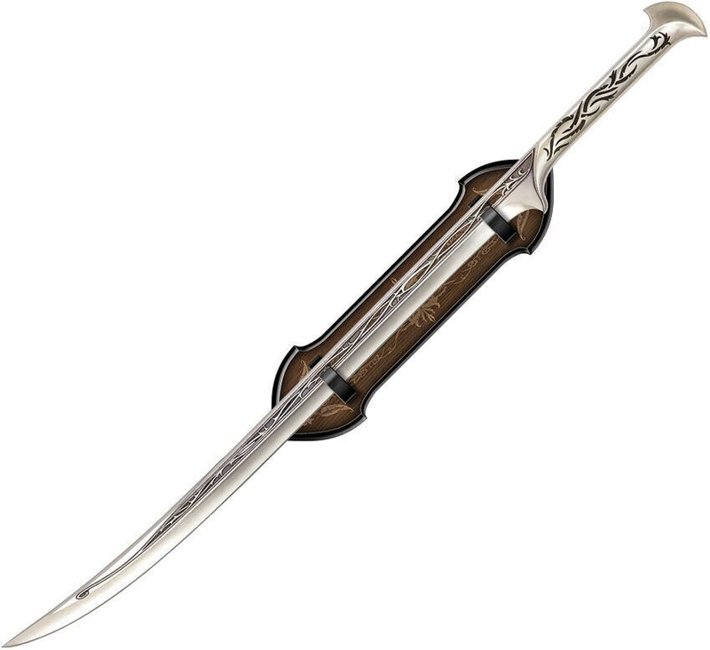United Cutlery Replica Hobbit Sword of Thranduil w/Display 31" Stainless Blade Metal Hilt 3042 -United Cutlery - Survivor Hand Precision Knives & Outdoor Gear Store