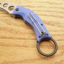 Fox Blackbird Liner Trainer Folding Knife 2.5" UNSHARPENED N690 Steel Blade G10 Handle 591TK -Fox - Survivor Hand Precision Knives & Outdoor Gear Store