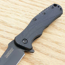 Kershaw RJ Tactical Liner Folding Knife 3" 8Cr13MoV Steel Blade Black GRN Handle 1987 -Kershaw - Survivor Hand Precision Knives & Outdoor Gear Store