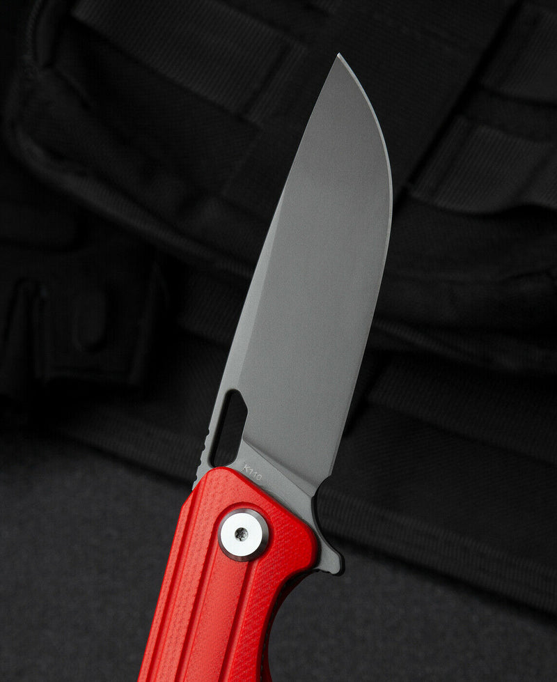 Bestech Knives Circuit Liner Folding Knife 3.25" K110 Tool Steel Blade Red G10 Handle G35C2 -Bestech Knives - Survivor Hand Precision Knives & Outdoor Gear Store