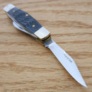 Frost Cutlery Baby Diamond Pocket Knife Stainless Steel Blades Blue Jigged Bone Handle 14632BJB -Frost Cutlery - Survivor Hand Precision Knives & Outdoor Gear Store