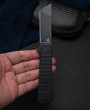 Bestech Knives Titan Linerlock Folding Knife 3" D2 Tool Steel Blade Black G10 Handle KG49A5 -Bestech Knives - Survivor Hand Precision Knives & Outdoor Gear Store