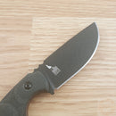 TOPS 3 Pointer Fixed Knife 3.13" 1095HC Steel Blade Black Canvas Micarta Handle 3PR01 -TOPS - Survivor Hand Precision Knives & Outdoor Gear Store