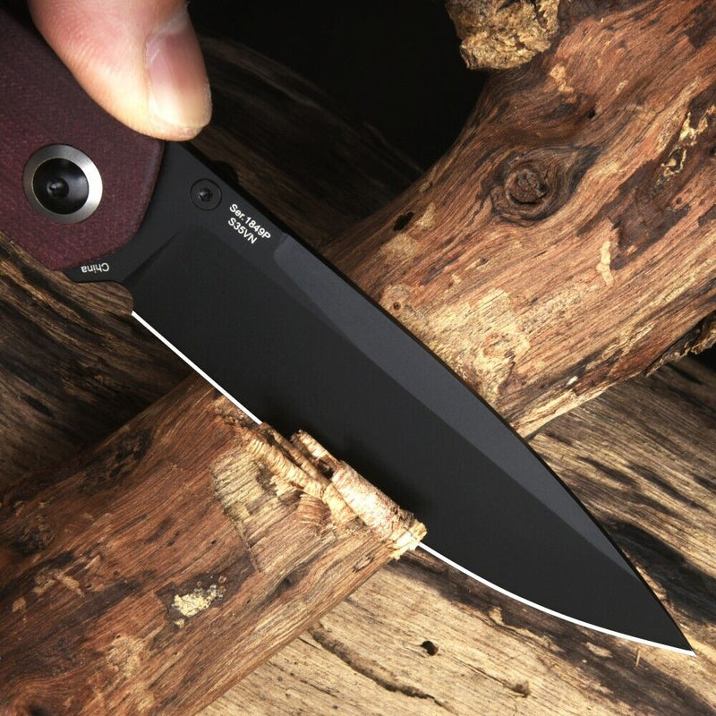 Artisan Sirius Folding Knife 3.54" S35VN Steel Blade Brown Micarta Handle Z1849PBDRC -Artisan - Survivor Hand Precision Knives & Outdoor Gear Store