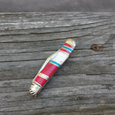 Frost Cutlery Peanut Pocket Knife Stainless Steel Blades Mother Of Pearl Handle HS107RBW -Frost Cutlery - Survivor Hand Precision Knives & Outdoor Gear Store