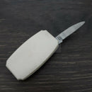 Frost Money Clip Pocket Knife 1.25" Stainless Steel Blade Bone/Stainless Handle 15447SB -Frost Cutlery - Survivor Hand Precision Knives & Outdoor Gear Store