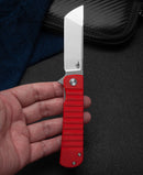 Bestech Knives Titan Linerlock Folding Knife 3" D2 Steel Blade Red G10 Handle KG49A3 -Bestech Knives - Survivor Hand Precision Knives & Outdoor Gear Store