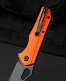 Bestech Knives Operator Folding Knife 3.5" D2 Tool Steel Blade Orange G10 Handle G36E -Bestech Knives - Survivor Hand Precision Knives & Outdoor Gear Store