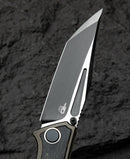 Bestech Knives Togatta Folding Knife 3.75" Bohler M390 Steel Blade Titanium/Timascus Handle KT2102E -Bestech Knives - Survivor Hand Precision Knives & Outdoor Gear Store