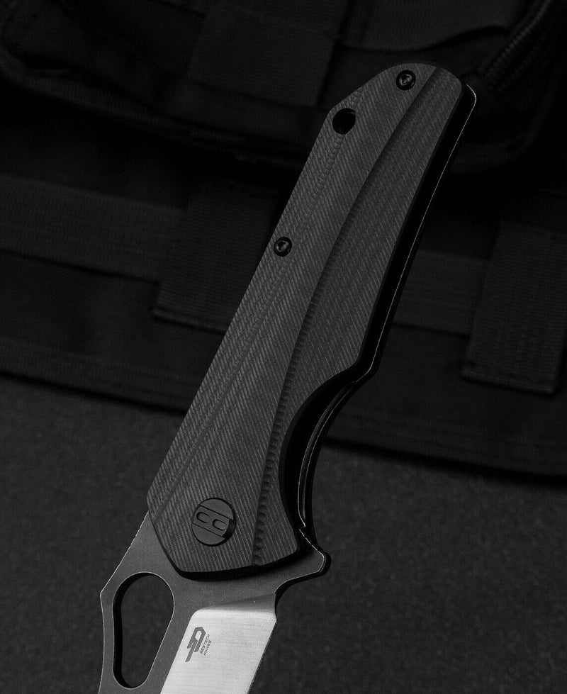 Bestech Knives Operator Folding Knife 3.5" D2 Tool Steel Blade Black G10 Handle G36A -Bestech Knives - Survivor Hand Precision Knives & Outdoor Gear Store