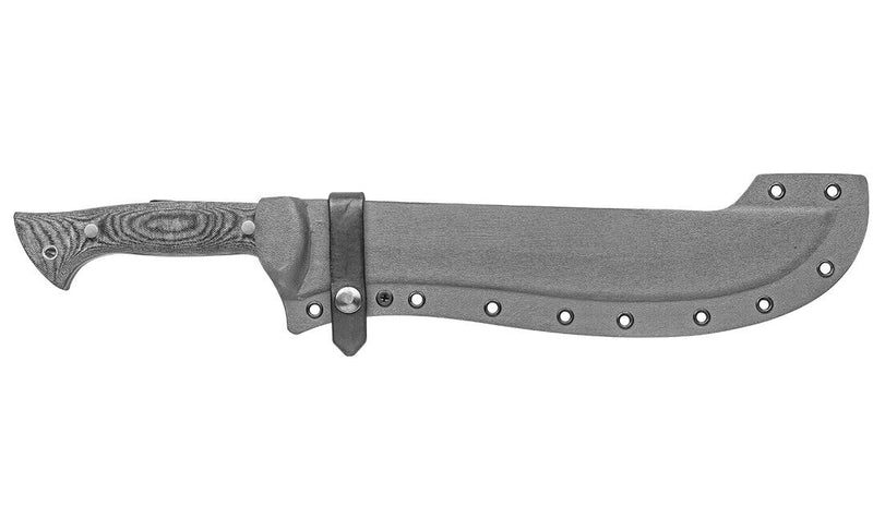 Condor Lobo Fixed Machete 12" 1075HC Steel Blade Black Canvas Micarta Handle TK2017120HC -Condor - Survivor Hand Precision Knives & Outdoor Gear Store