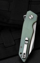 Bestech Knives TEXEL Folding Knife 3.25" D2 Tool Steel Blade Jade G10 Handle G21B1 -Bestech Knives - Survivor Hand Precision Knives & Outdoor Gear Store