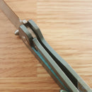 QSP Knife Penguin Linerlock Folding Knife 3" 154CM Steel Blade Titanium Handle 130X -QSP Knife - Survivor Hand Precision Knives & Outdoor Gear Store