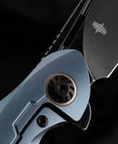 Bestech Knives Marukka Frame Folding Knife 3.63" Bohler M390 Steel Blade Blue Titanium Handle KT2002B -Bestech Knives - Survivor Hand Precision Knives & Outdoor Gear Store