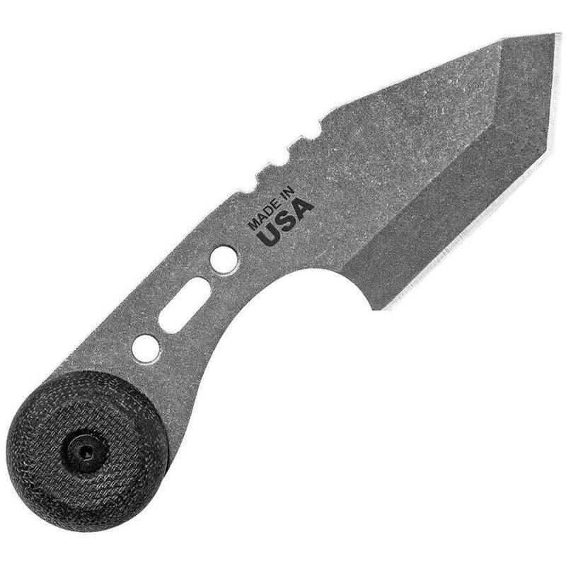 TOPS 3 Bros Neck Fixed Knife 2" 1095HC Steel Blade Black Canvas Micarta Handle 3BR02 -TOPS - Survivor Hand Precision Knives & Outdoor Gear Store