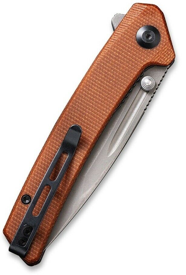 Civivi Keen Nadder Linerlock Folding Knife 3.5" Bohler N690 Steel Blade Micarta Handle C2021B -Civivi - Survivor Hand Precision Knives & Outdoor Gear Store