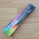 Frost Cutlery Quicksilver Bowie Fixed Knife 10.25" Stainless Steel Blade Black Finger Grooved Rubberized Handle S578RUBB -Frost Cutlery - Survivor Hand Precision Knives & Outdoor Gear Store