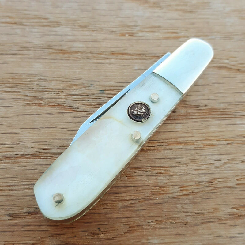 Hen & Rooster Folding Knife 1.75" Stainless Steel Blade Mother Of Pearl Handle 241MOP -Hen & Rooster - Survivor Hand Precision Knives & Outdoor Gear Store