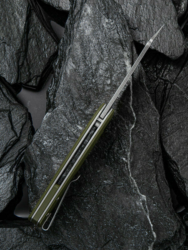 Civivi Mini Linerlock Mastodon Folding Knife 3" 9Cr18MoV Steel Blade OD Green G10 Handle C2011A -Civivi - Survivor Hand Precision Knives & Outdoor Gear Store