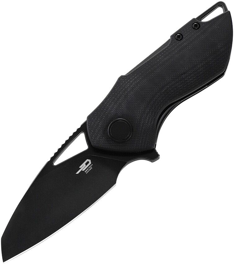 Bestech Knives Riverstone Linerlock Folding Knife 2.5" 154CM Steel Blade Black G10 Handle KL03C -Bestech Knives - Survivor Hand Precision Knives & Outdoor Gear Store