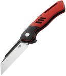 Bestech Knives Rockface Folding Knife 3.75" D2 Tool Steel Blade Black And Red G10 Handle KG46C -Bestech Knives - Survivor Hand Precision Knives & Outdoor Gear Store
