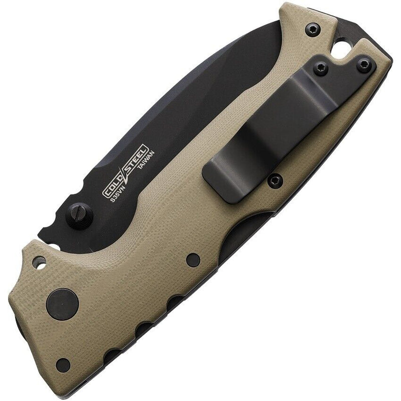 Cold Steel AD-10 Lock Folding Knife 3.5" S35VN Steel Blade Dark Earth G10 Handle 28DDDEBK -Cold Steel - Survivor Hand Precision Knives & Outdoor Gear Store