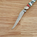Rough Ryder Toothpick Folding Knife 440B Steel Blade Stone/Abalone/MOP/Malachite 2417 -Rough Ryder - Survivor Hand Precision Knives & Outdoor Gear Store