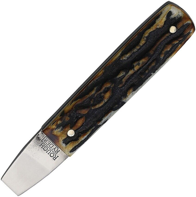 Rough Ryder Knife Pick Carbon Steel Full Tang Blade Cinnamon Stag Bone Handle 2434 -Rough Ryder - Survivor Hand Precision Knives & Outdoor Gear Store