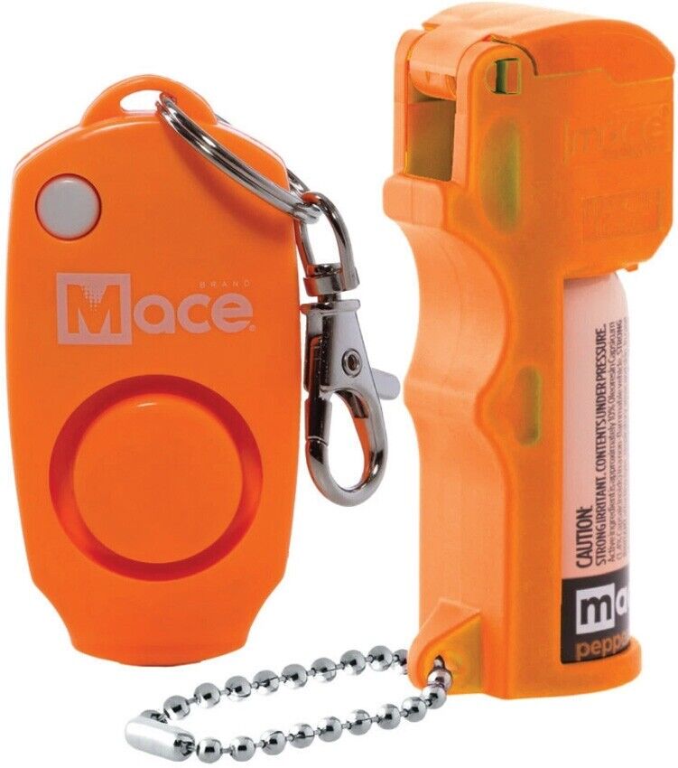 Mace Pocket Model/Alarm Combo 10% OC Pepper With UV Dye Stream Pattern Reaches Up To 10 Feet / 20 Bursts 80793 -Mace - Survivor Hand Precision Knives & Outdoor Gear Store