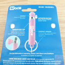 Mace Mini KeyGuard Pink 10% OC Pepper Cone Spray Pattern Reaches Up To 5 Feet / 6 Bursts 80811 -Mace - Survivor Hand Precision Knives & Outdoor Gear Store