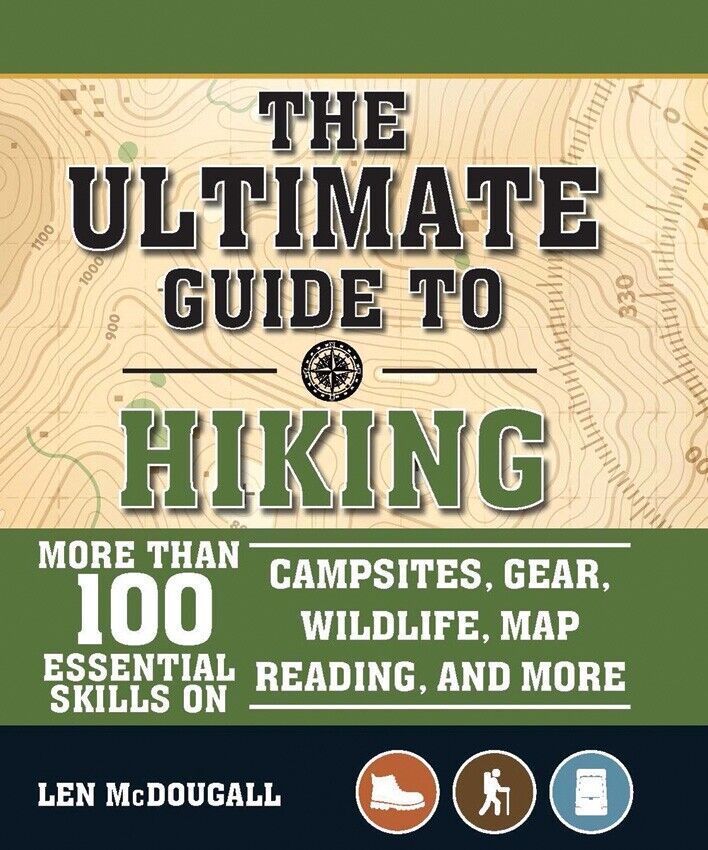 The Ultimate Guide To Hiking Book Advice On Best Gear Campsite Wildlife Forecast 465 -Books - Survivor Hand Precision Knives & Outdoor Gear Store