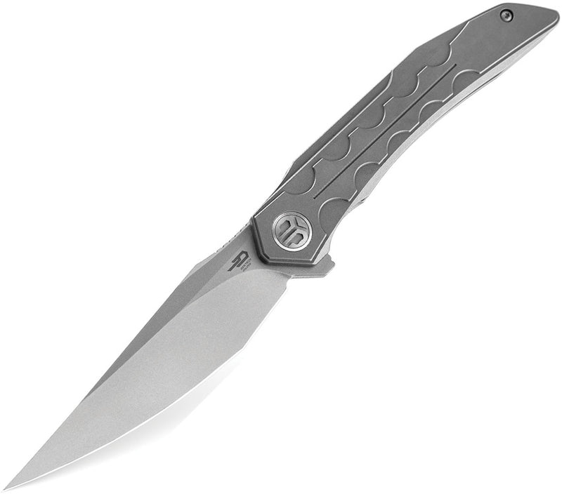 Bestech Knives Samari Folding Knife 3.88" Bohler M390 Steel Blade Titanium Handle KT2009A -Bestech Knives - Survivor Hand Precision Knives & Outdoor Gear Store