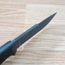 ESEE Model 4 Tactical Fixed Knife 4.5" Black Powder Coated Double Edge 1095HC Steel Blade Micarta Handle 4PCPTGB -ESEE - Survivor Hand Precision Knives & Outdoor Gear Store