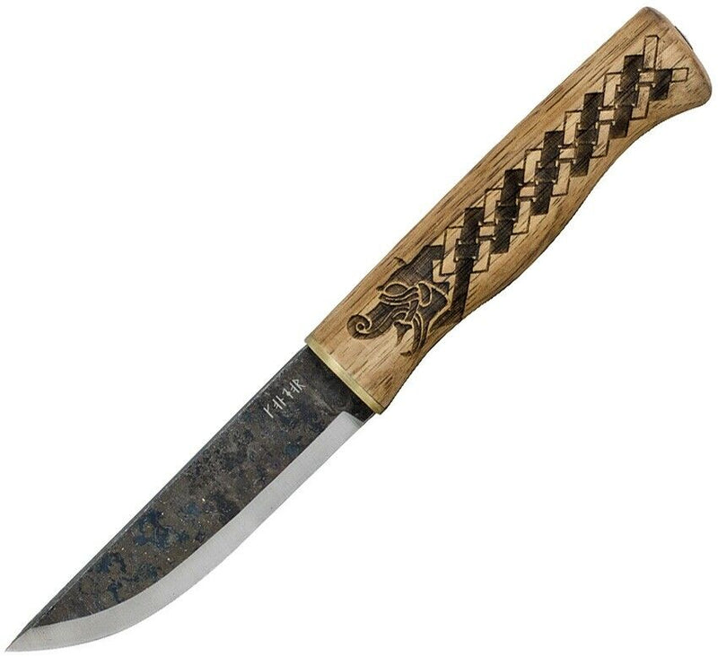 Condor Norse Dragon Fixed Knife 3.75" 1095HC Steel Blade American Hickory Handle 102138HC -Condor - Survivor Hand Precision Knives & Outdoor Gear Store